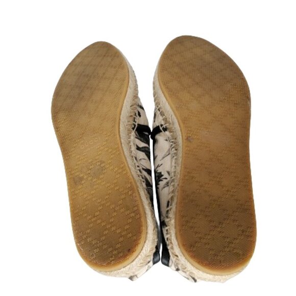 Gucci Floral Canvas Slip On Espadrille Flats - Picture 6 of 8